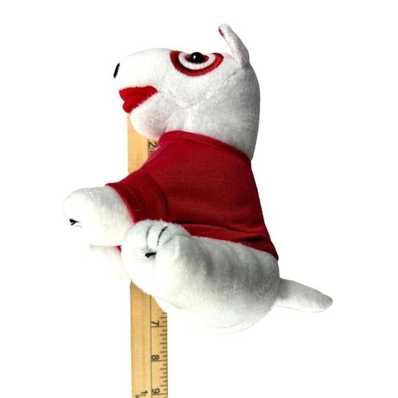 Target Bullseye Plush Terrier Red Sweater Puppy Collectible Advertising 2021 - Picture 7 of 11